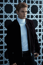 Paxton  Suede Leather Bomber