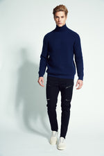Lewis   Chunky Mock Neck Sweater