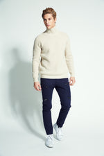 Lewis   Chunky Mock Neck Sweater