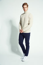 Lewis   Chunky Mock Neck Sweater