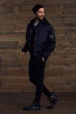 Nixon Satin Reversible Bomber