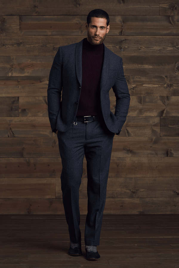 Alvin  Slim Worsted Wool Blazer