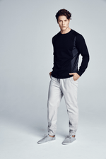 Chance Crew Neck Panel Pullover