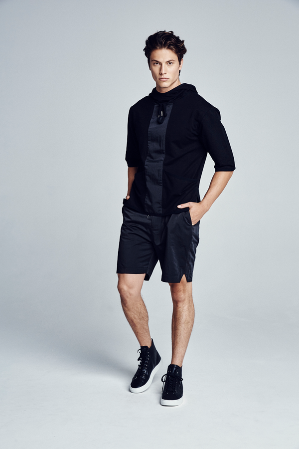 Kyan Panel Hooded Sweatshirt