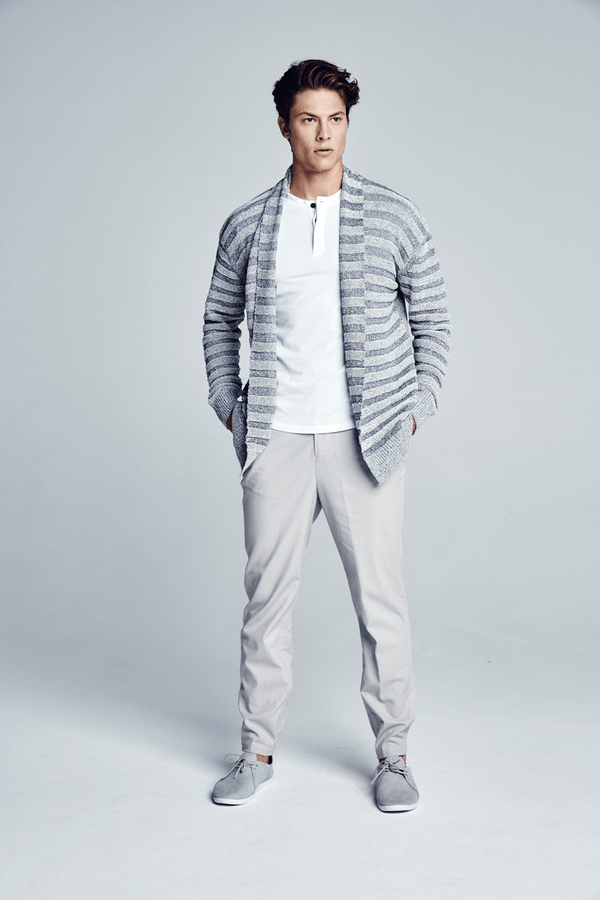 Russ Striped Cardigan