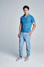 Cove Palm Tree Polo Intarsia