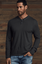 Zane  Two Button Henley