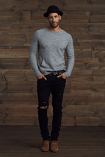 Vince  Fuzzy Pocket Sweater