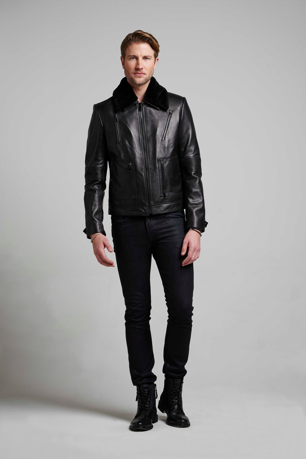 Marlon Moto Leather Jacket