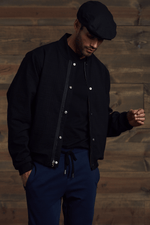 Nixon Satin Reversible Bomber