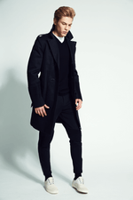 Oak  Moto Trench Coat