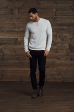 Zane  Two Button Henley