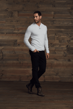 Zane  Two Button Henley