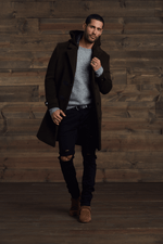 Vince  Fuzzy Pocket Sweater